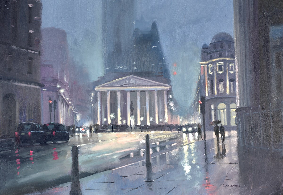Twilight at the Royal Exchange